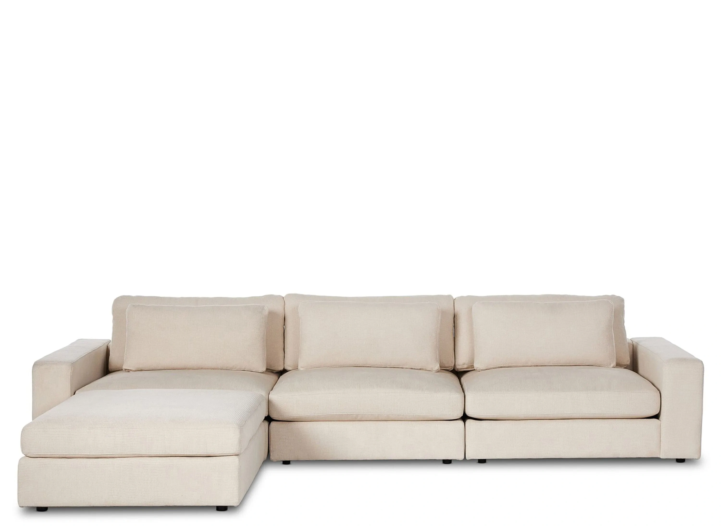 Bloor 4-pc. Sectional Sofa W/ Ottoman | Raymour & Flanigan