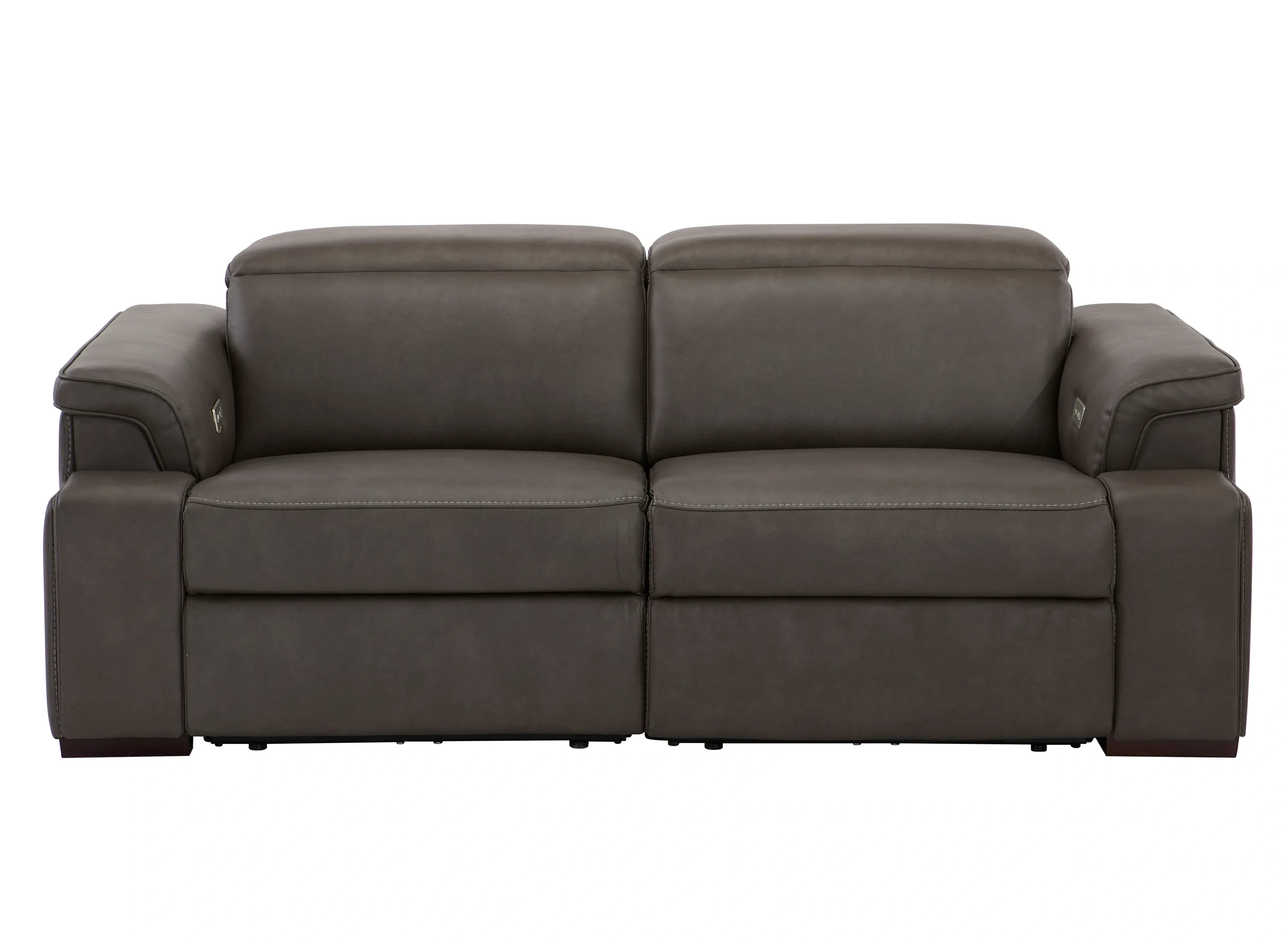 Orion 2-pc. Dual Power Media Loveseat | Raymour & Flanigan