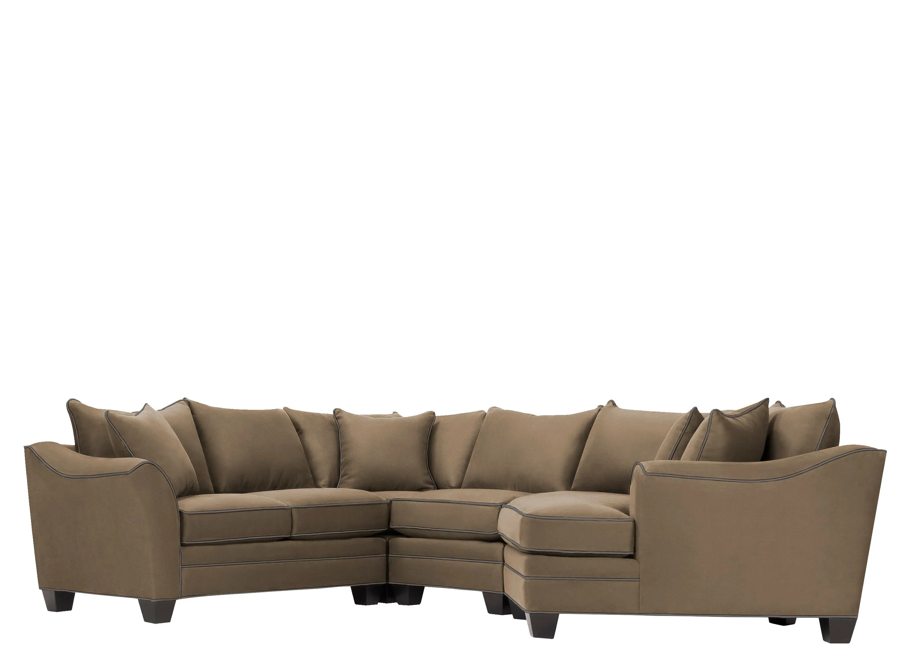 Foresthill 4-pc. Right Hand Cuddler Sectional Sofa | Raymour