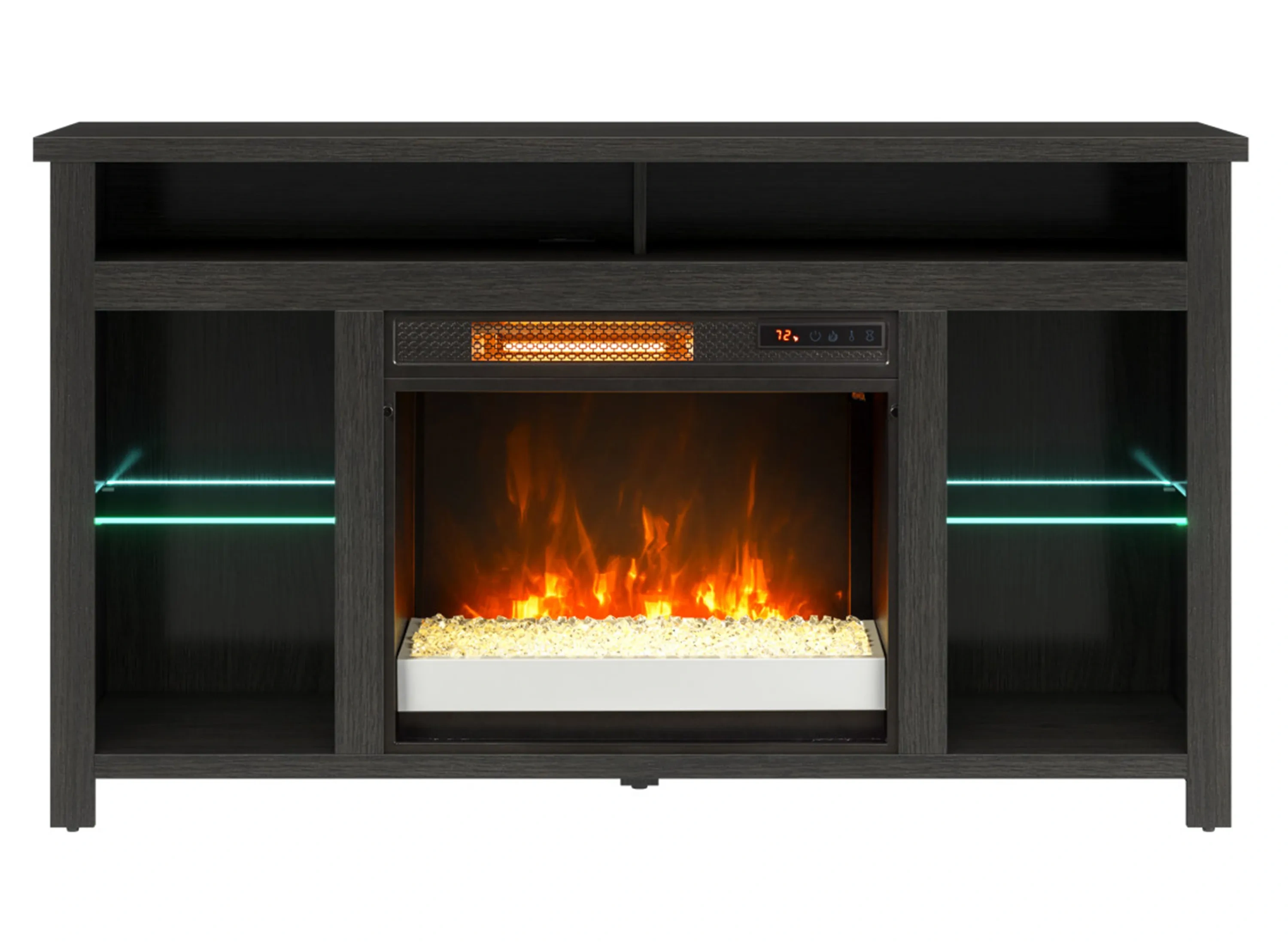Anthony Electric Fireplace Media Mantel | Raymour & Flanigan