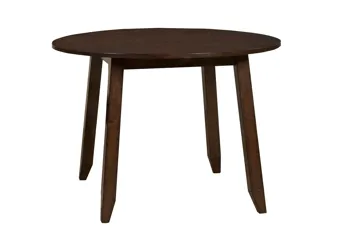 Kona Round Drop Leaf Dining Table Merlot Product_Grid_Image