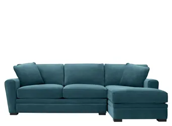 Artemis II 2-pc. Sectional Gypsy Teal Product_Grid_Image