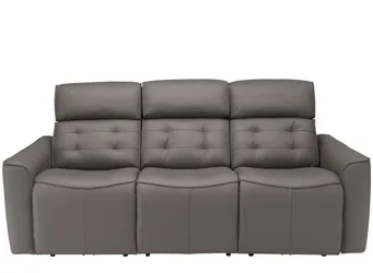 Hanlin Power Console Loveseat w/ Power Headrest, Lumbar, Heat and