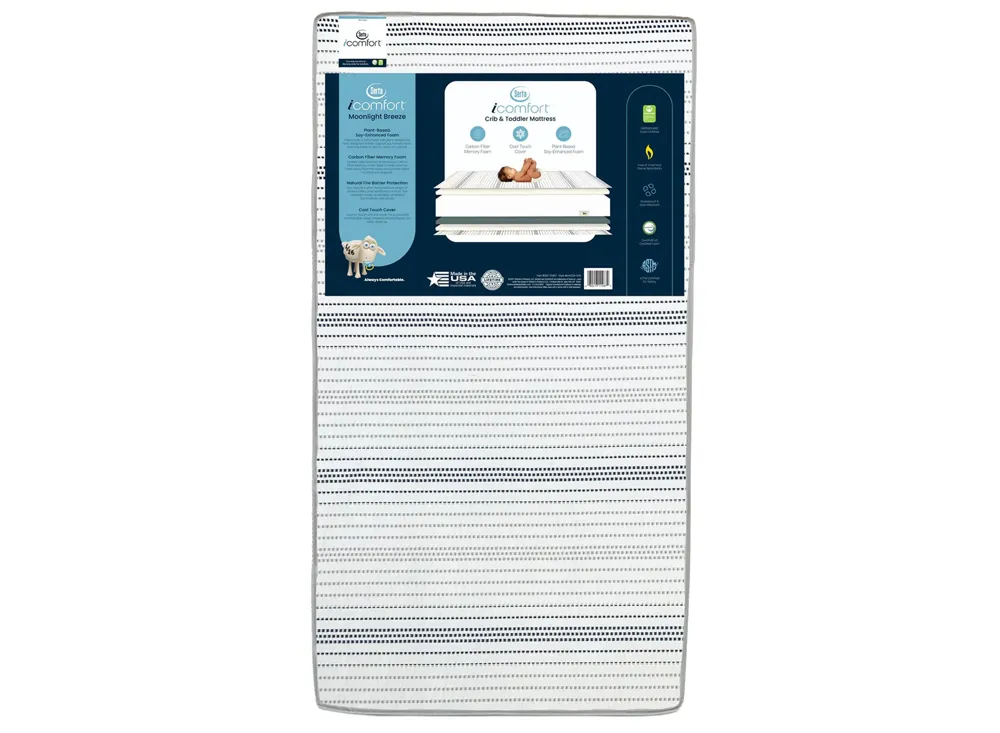Serta iComfort Moonlight Breeze 2-Stage Plant-Based Foam
