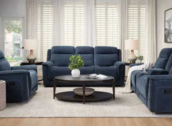 Keegan 2-pc. Reclining Sofa and Glider Console Loveseat