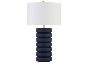 Zelda Table Lamp Matte Navy/Brass Product_Grid_Image