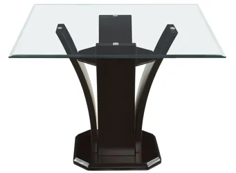 Venice 54" Glass Dining Table