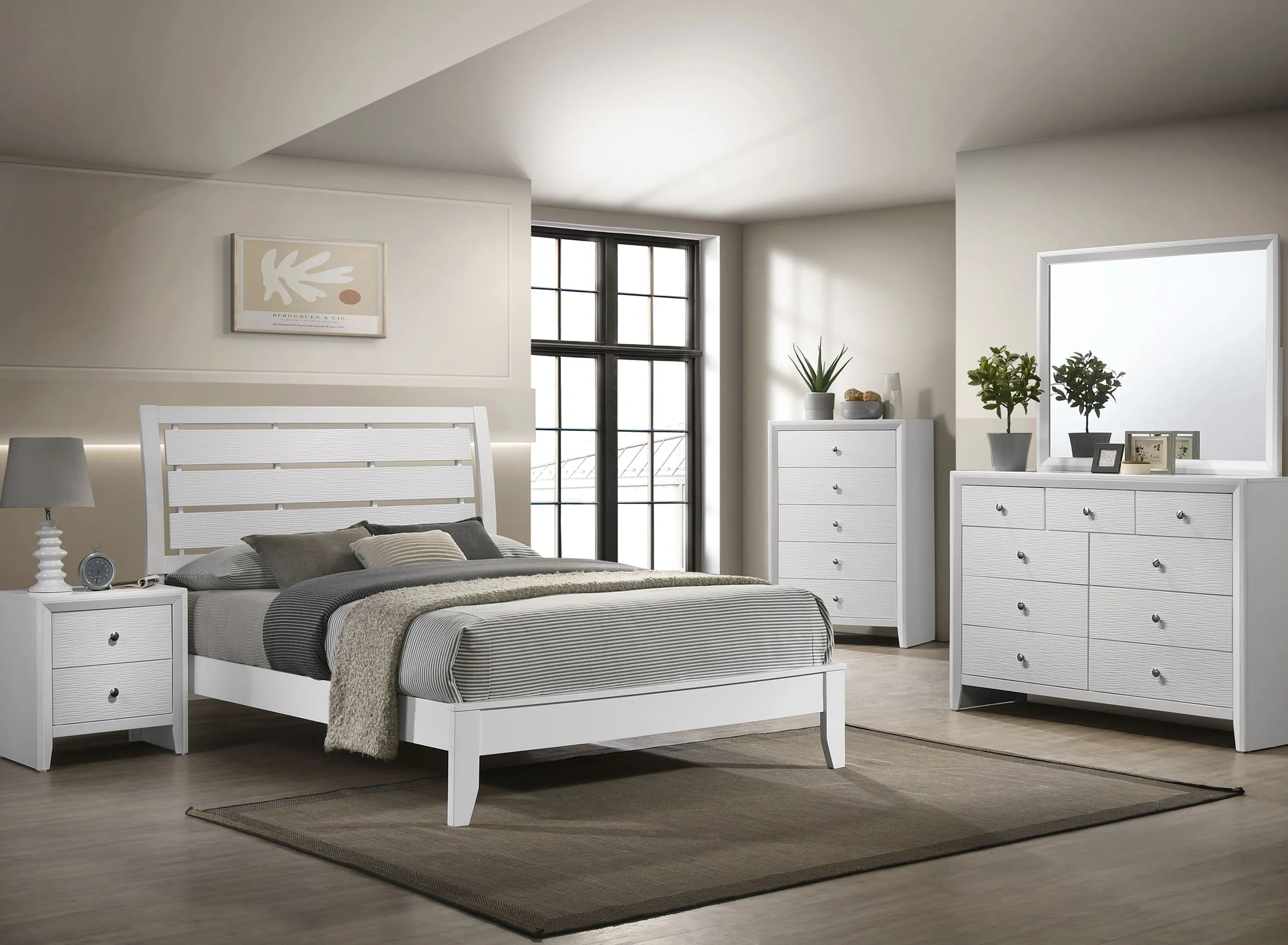 Evan 5 Pc Full Bedroom Set