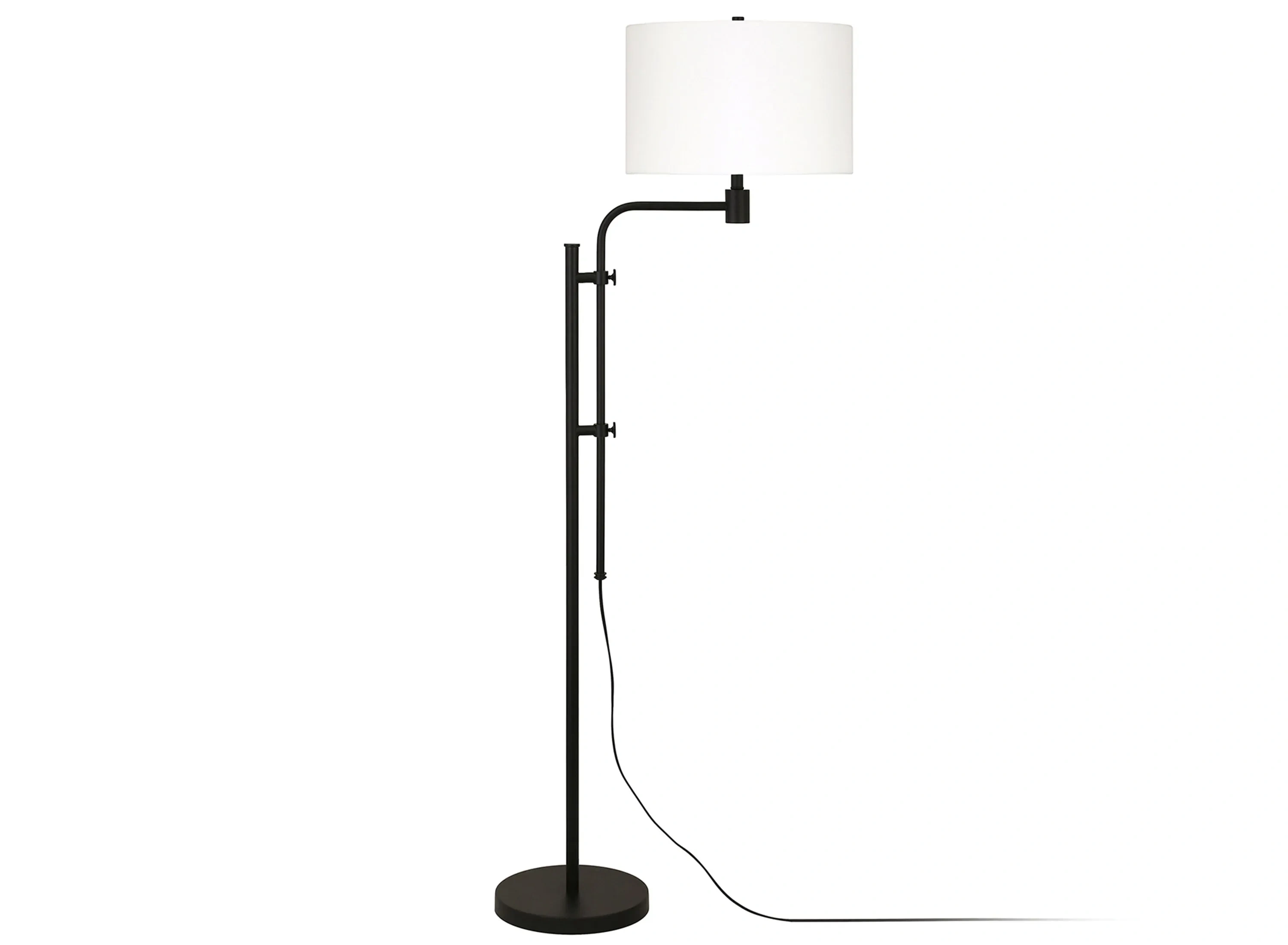 Adjustable height lamp clearance