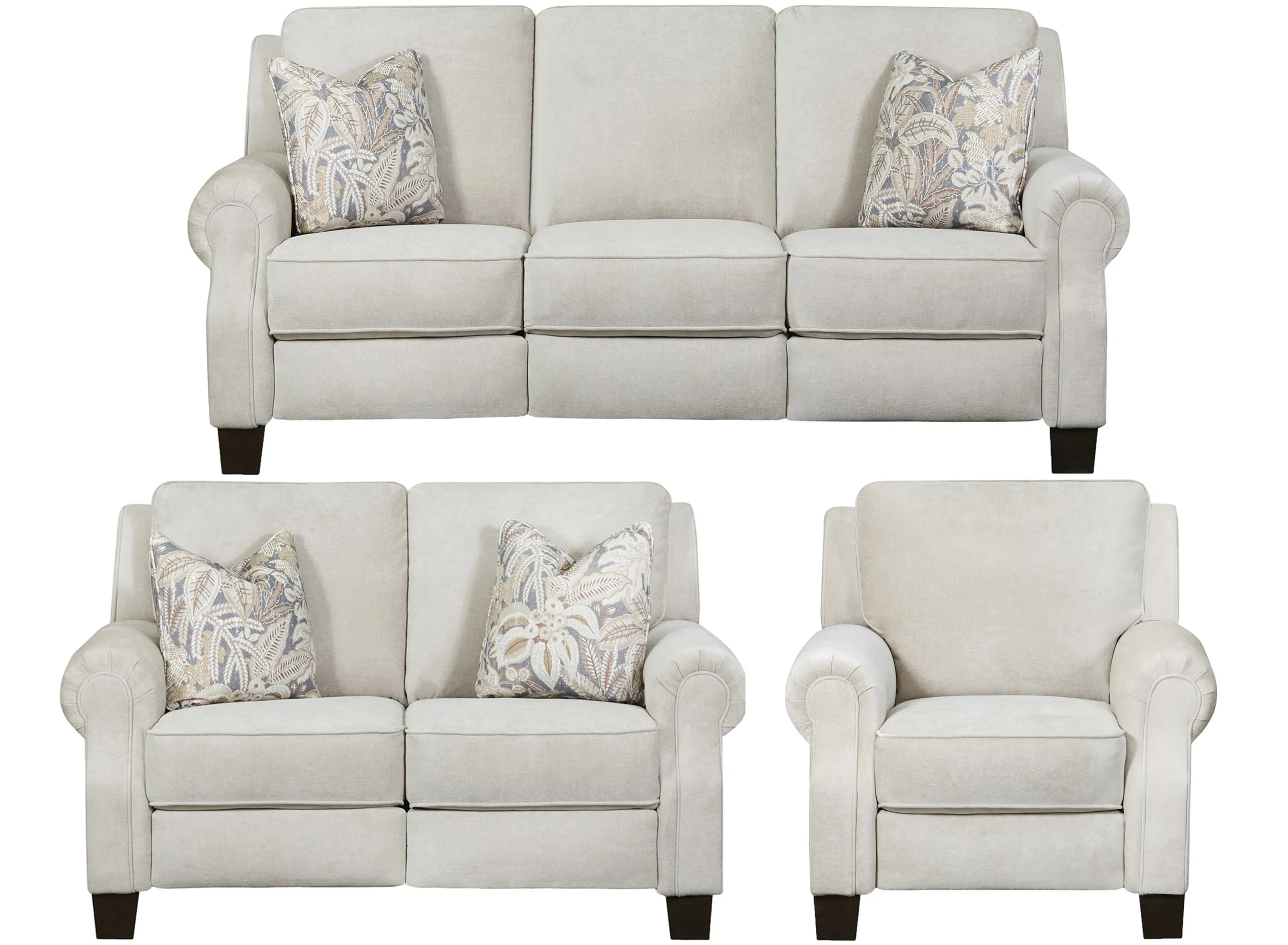 New Garden Dual Power Living Room Set | Raymour & Flanigan