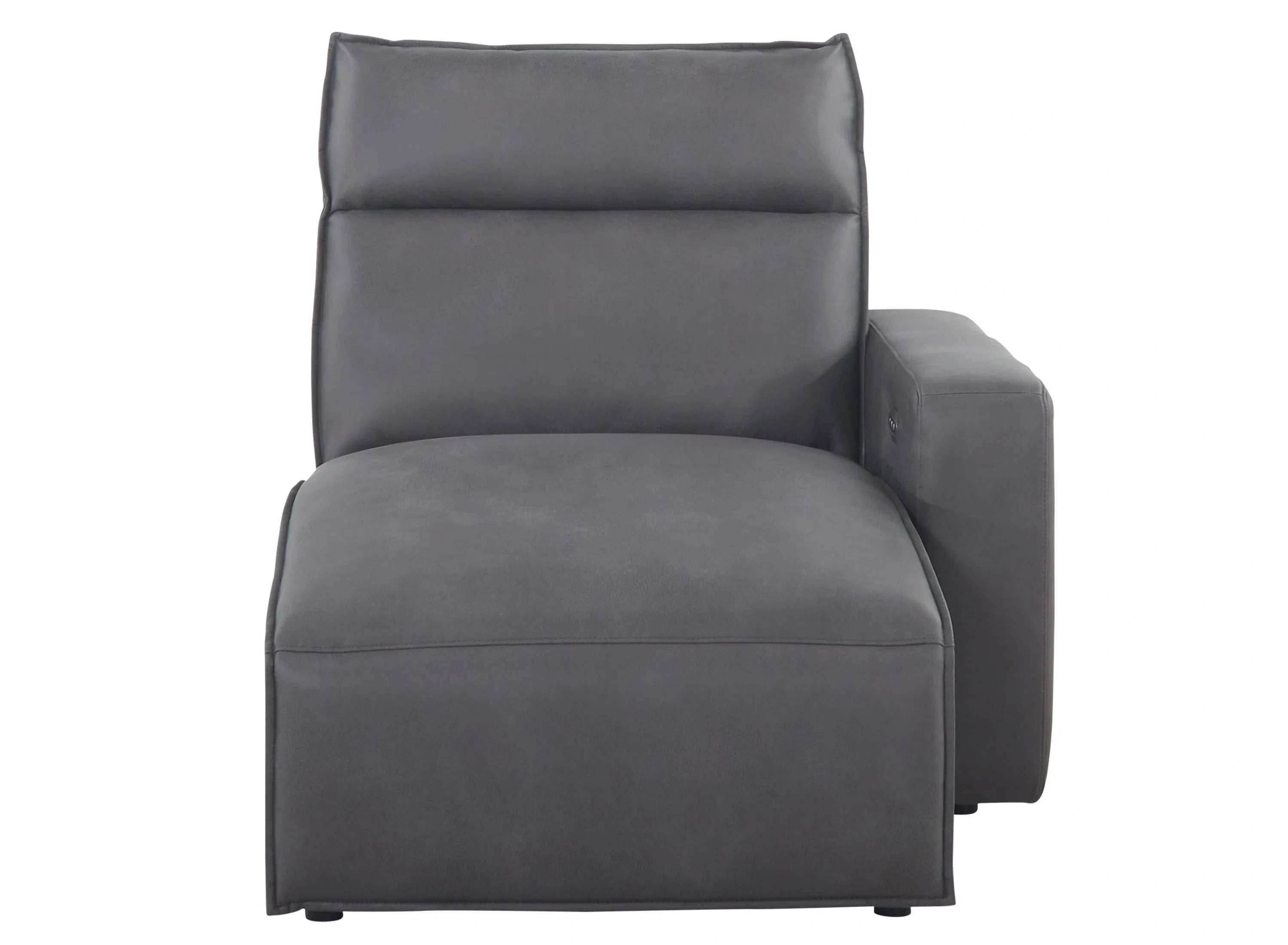 ModularTwo Right Arm Facing Dual Power Chaise | Raymour & Flanigan