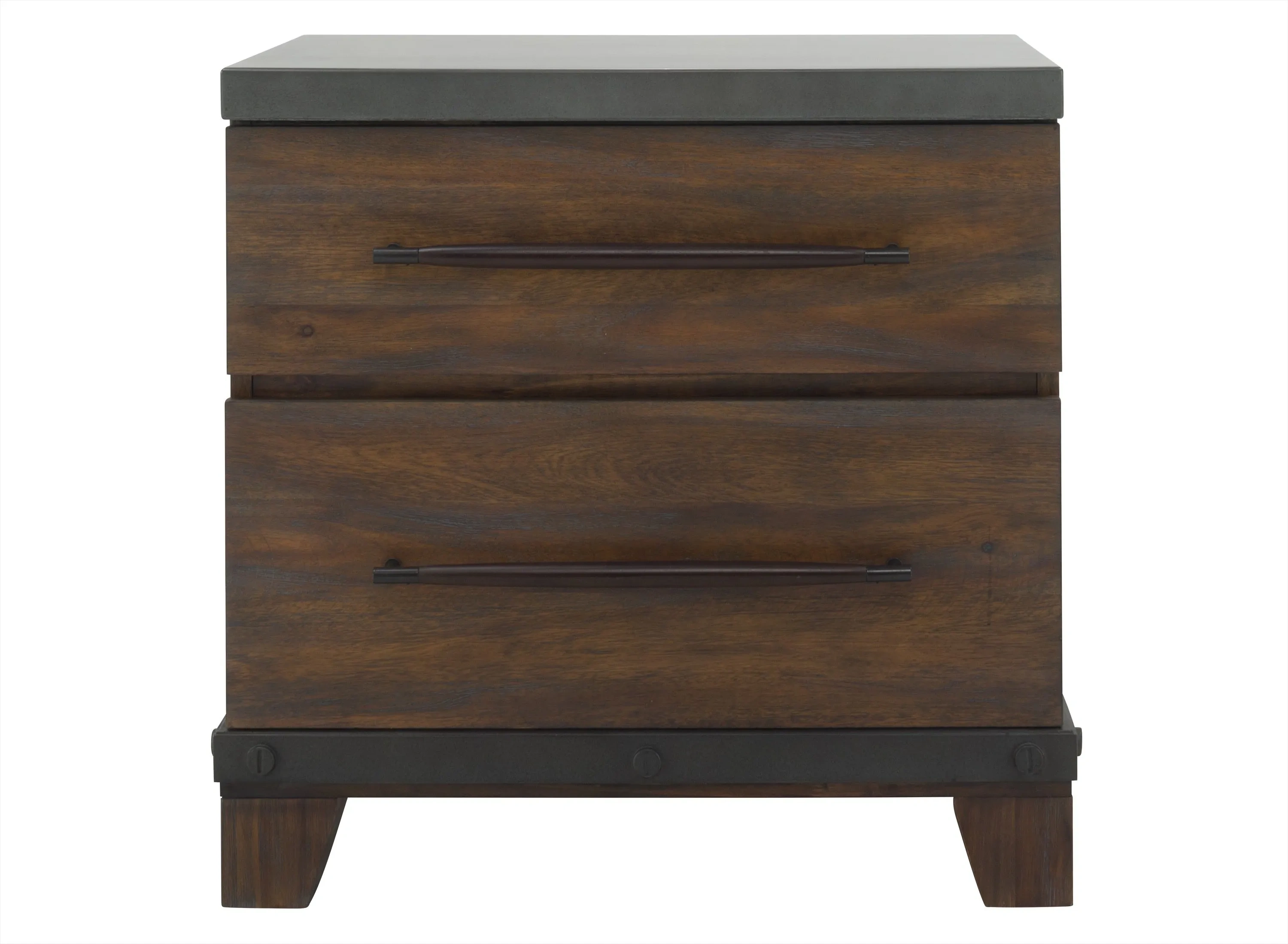 Santa Cruz Nightstand w/ Dual USB Charger