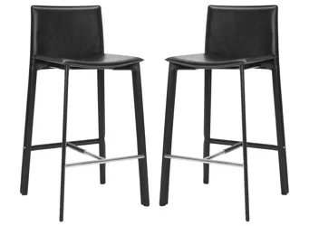 Michelle Bar Stool - Set of 2 Black Product_Grid_Image