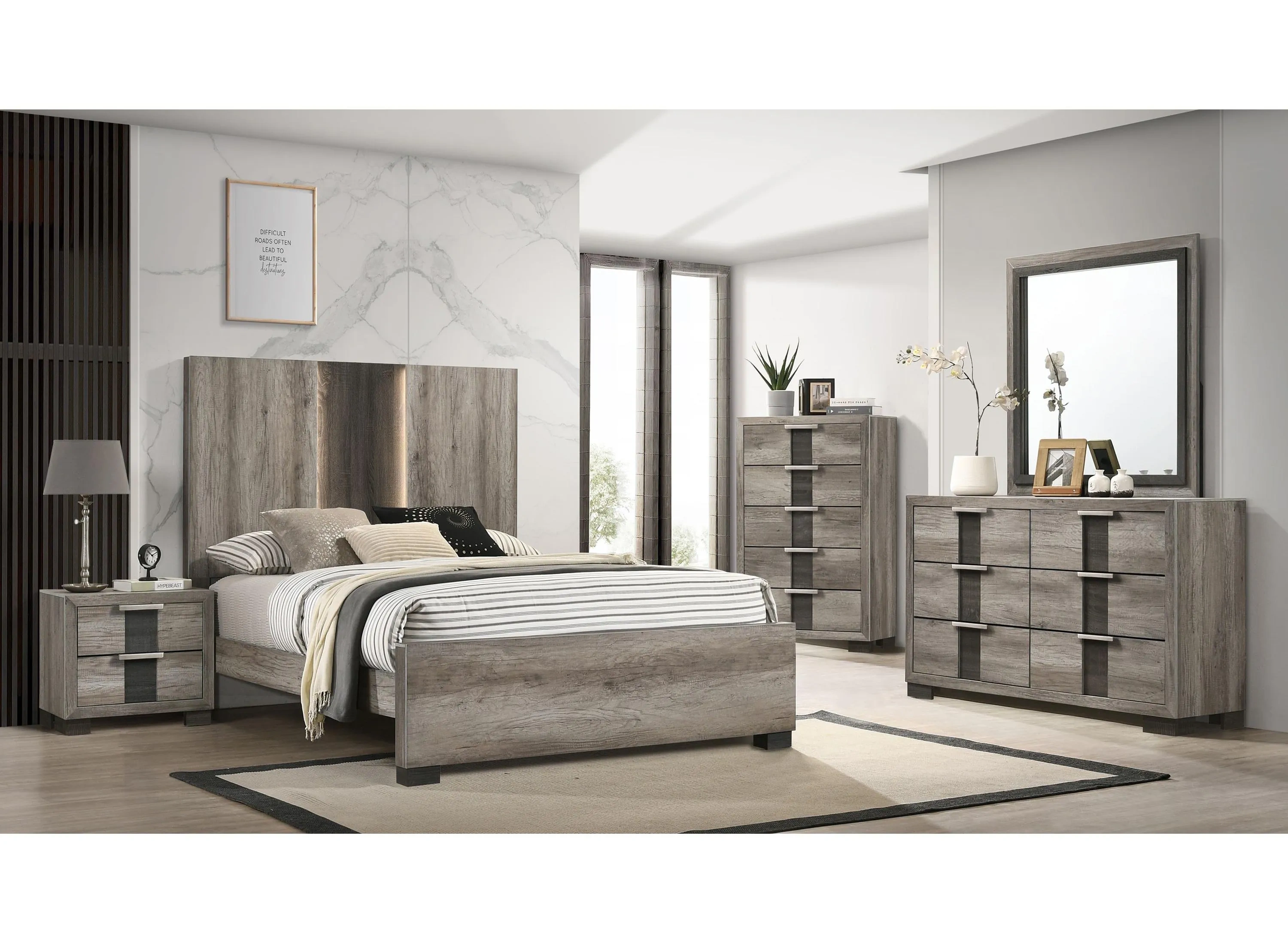 Rangley 5-pc. Bedroom Set | Raymour & Flanigan
