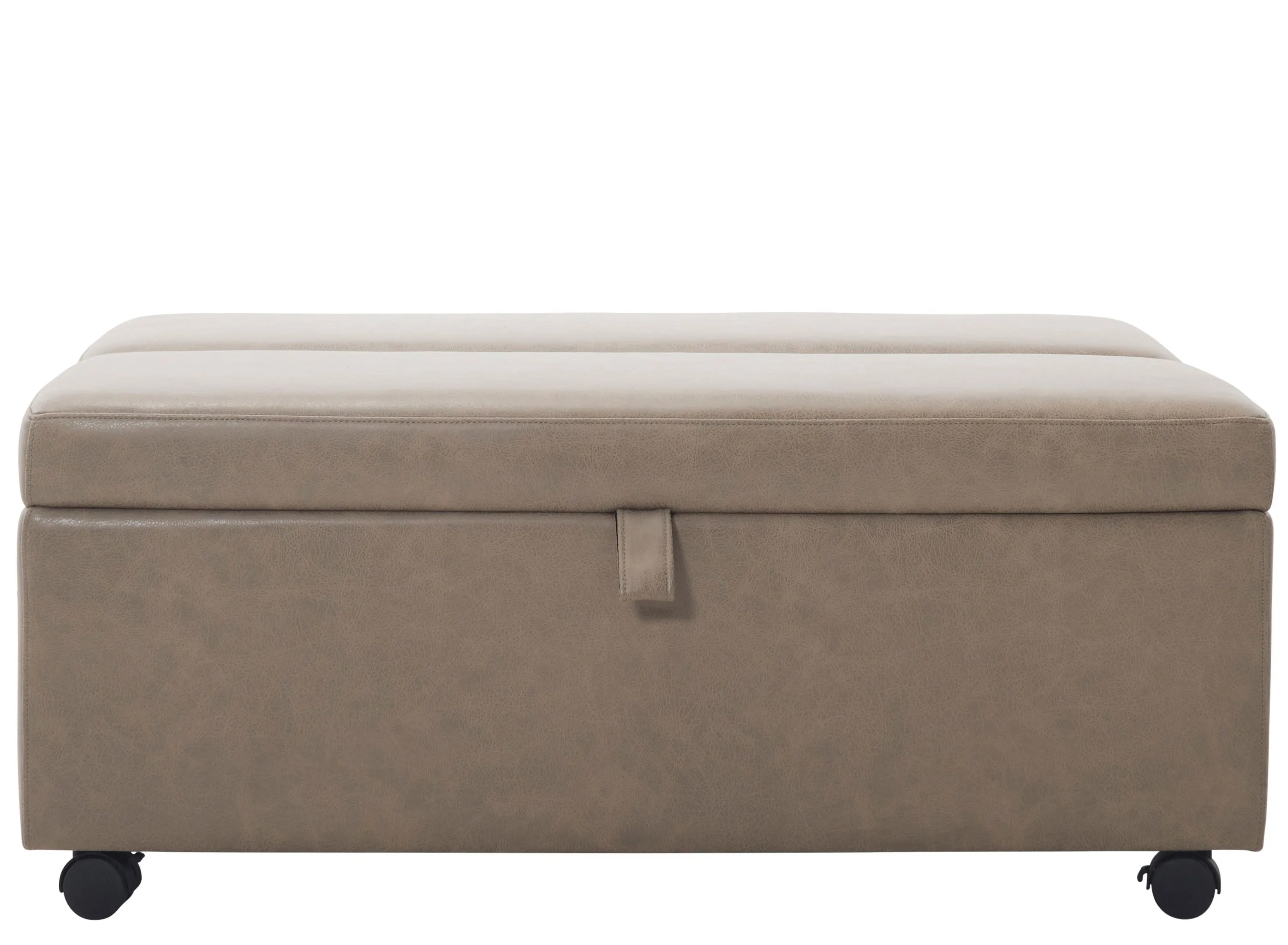 Novah Lift Top Cocktail Ottoman w/ Casters | Raymour & Flanigan