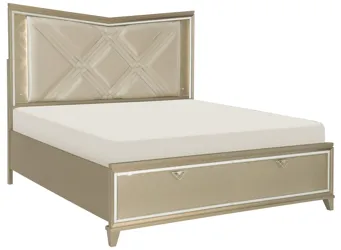 Brambley Bed W/Led Lights