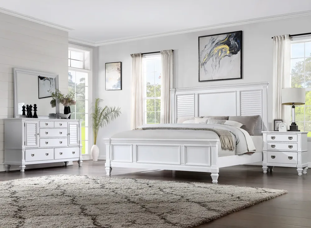 Asher 4-pc. Panel Bedroom Set | Raymour & Flanigan
