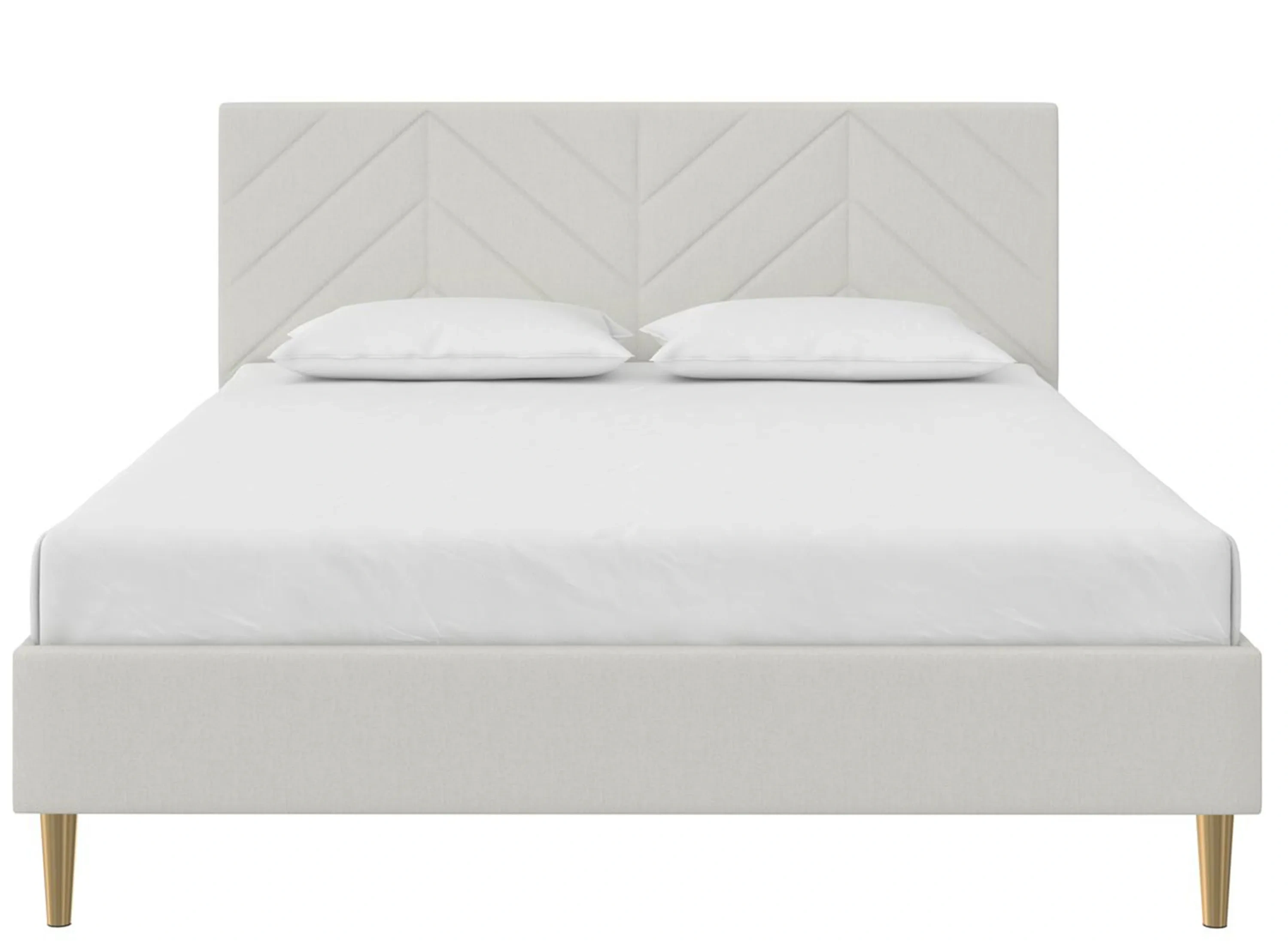 Zora Queen Tufted Upholstered Bed | Raymour & Flanigan
