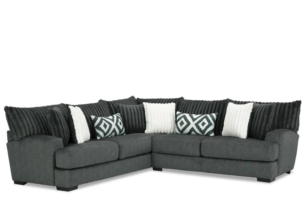 Mondo 2-pc. Symmetrical Sectional | Raymour & Flanigan