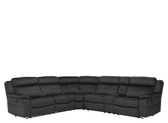 Rosenfort black malnova linen　サイズ2 Lugano Microfiber Console | Raymour & Flanigan