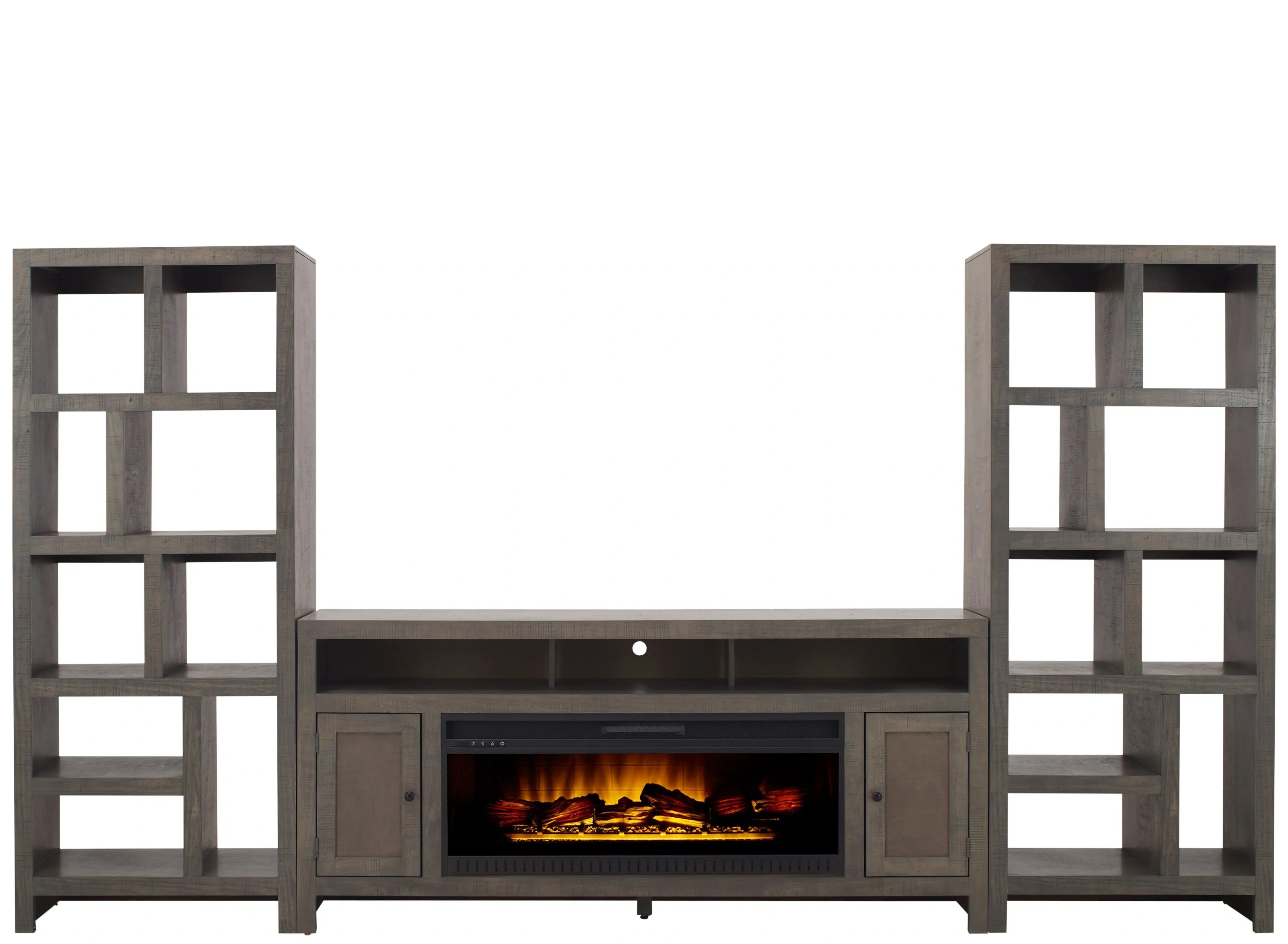 Warren 3pc 72" Fireplace Entertainment Wall