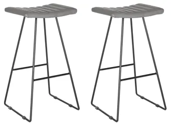 Roy Bar Stool - Set of 2 Gray Product_Grid_Image