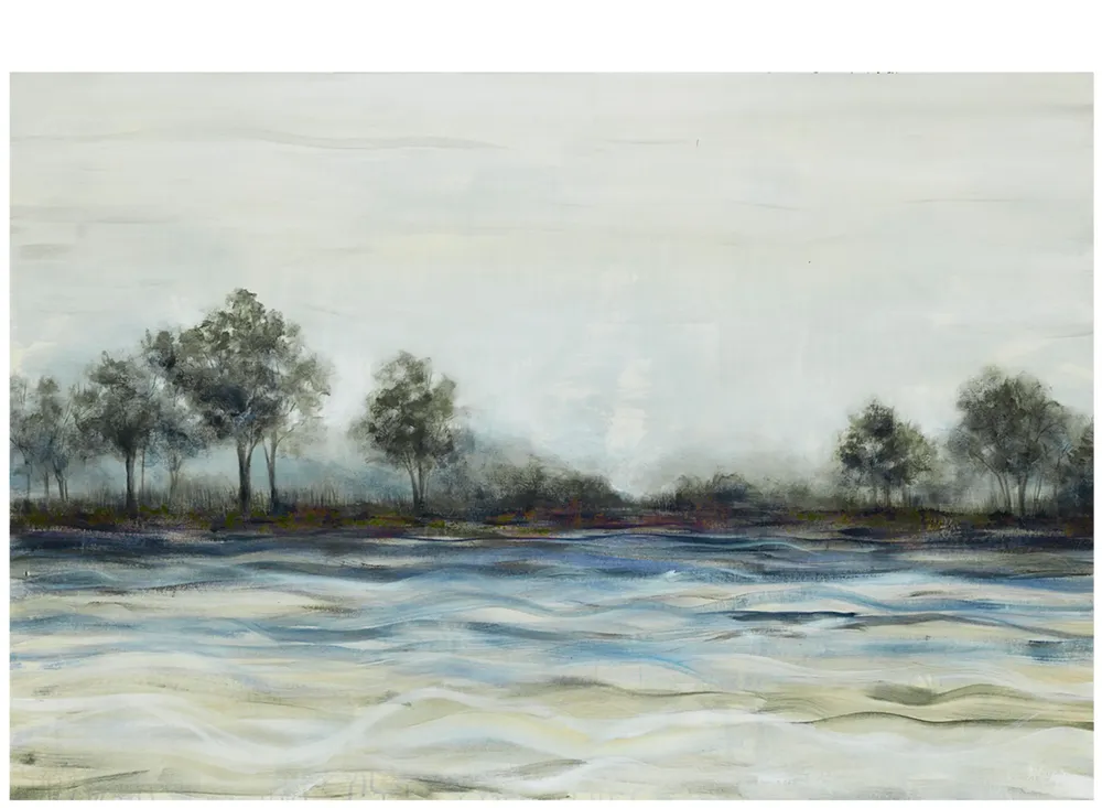 絵画 Forest Hills 油絵 絵画 【紅葉川渓谷】 | HIROSHI1990