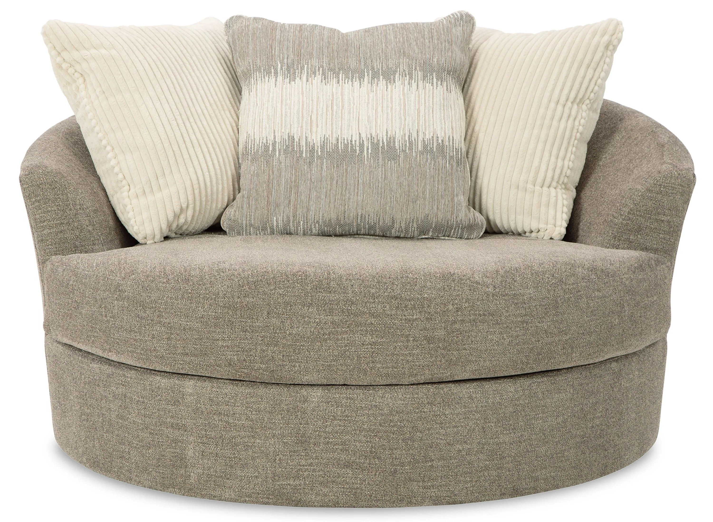 Creswell Oversized Swivel Accent Chair