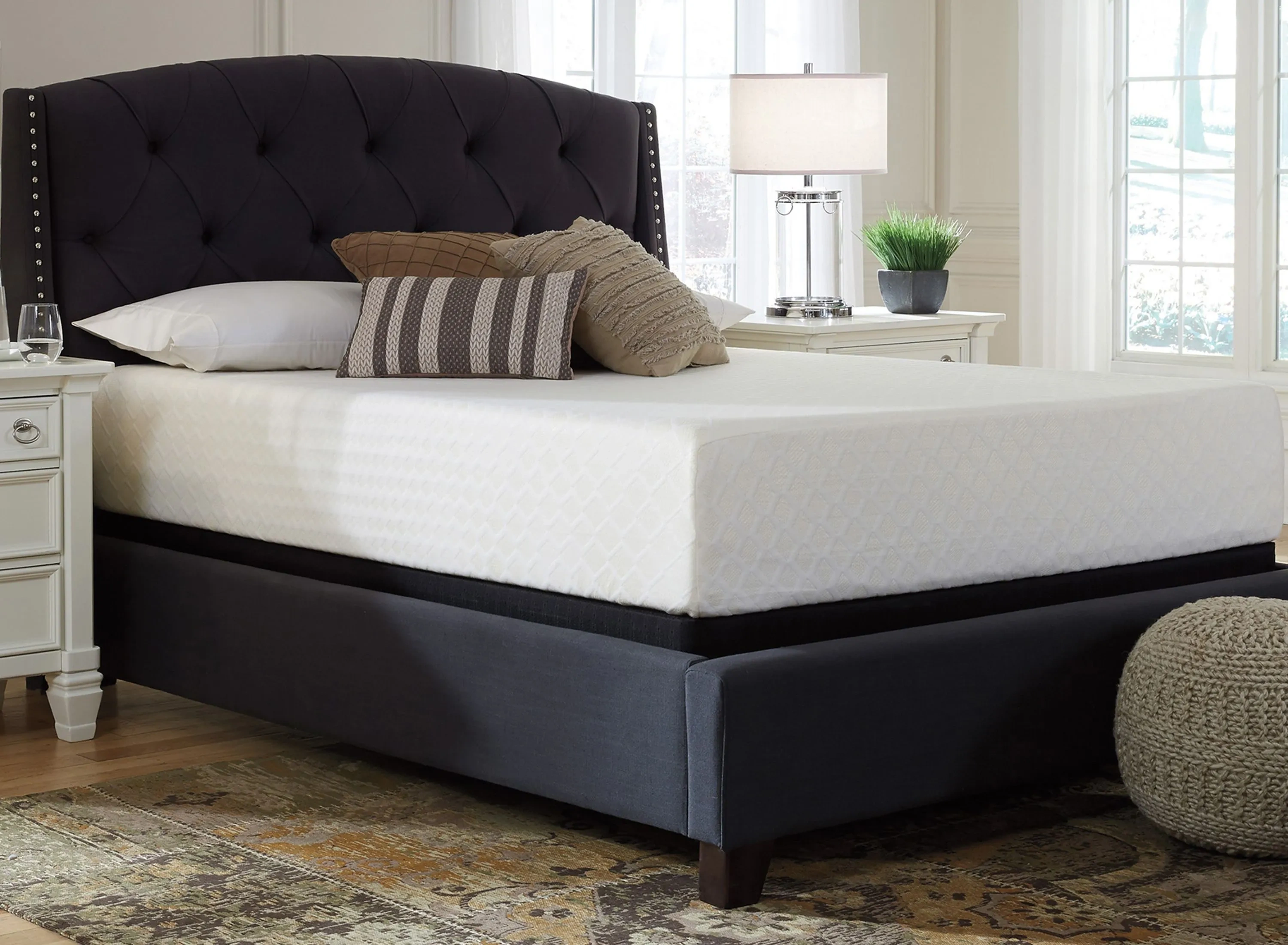 Chime 12 Inch Plush Memory Foam Mattress | Raymour & Flanigan