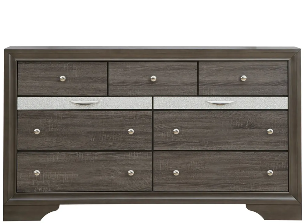 Glory Furniture Madrid Gray Dresser