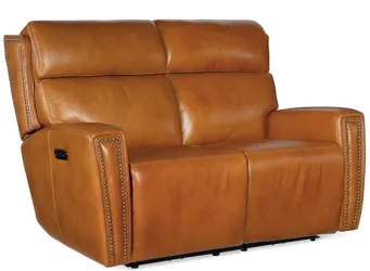 Ruthe Zero Gravity Power Recline Loveseat with Power Headrest Derrick Honey Product_Grid_Image