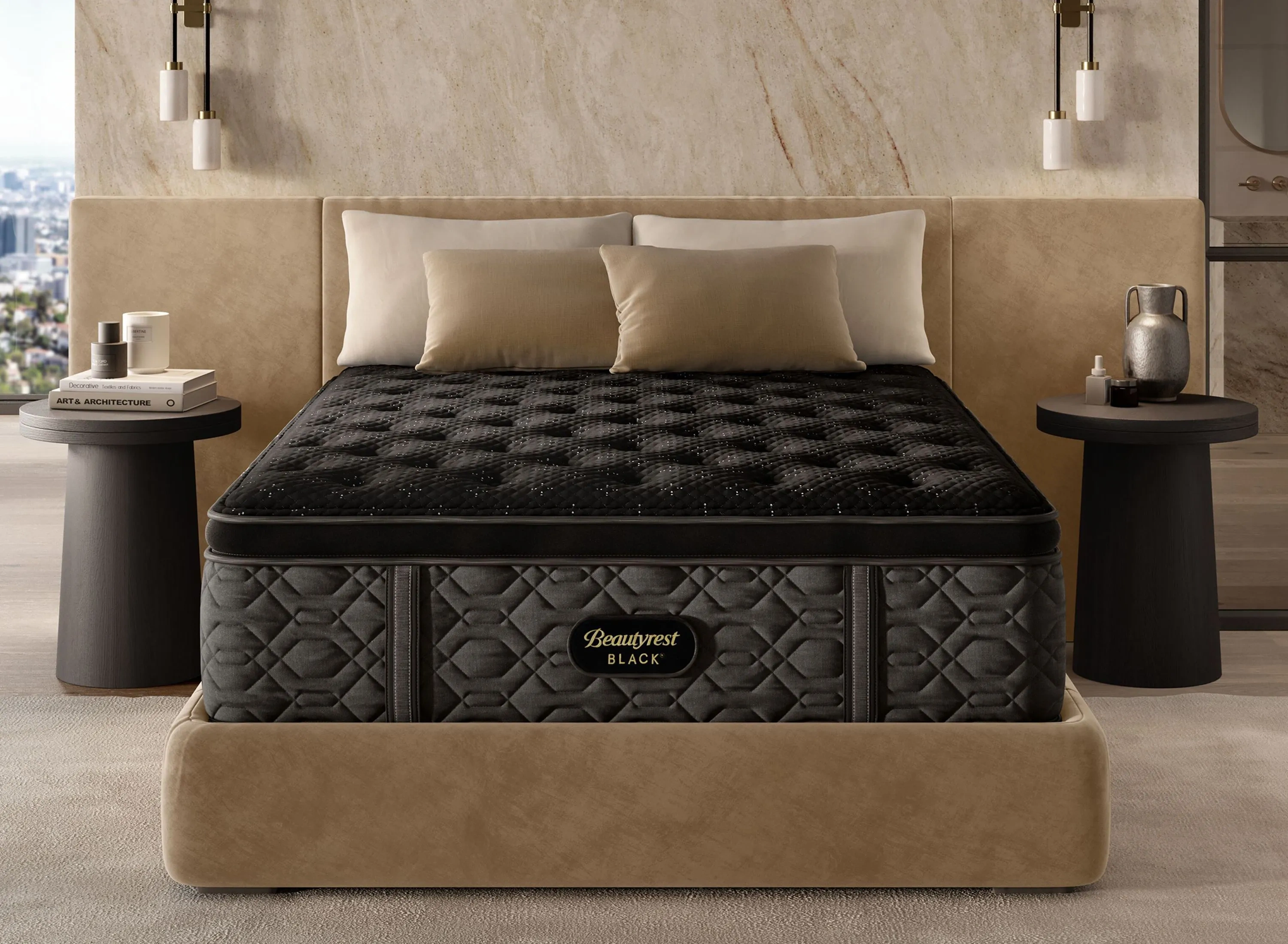 Beautyrest Black Series Three Plush Pillow Top Mattress | Raymour