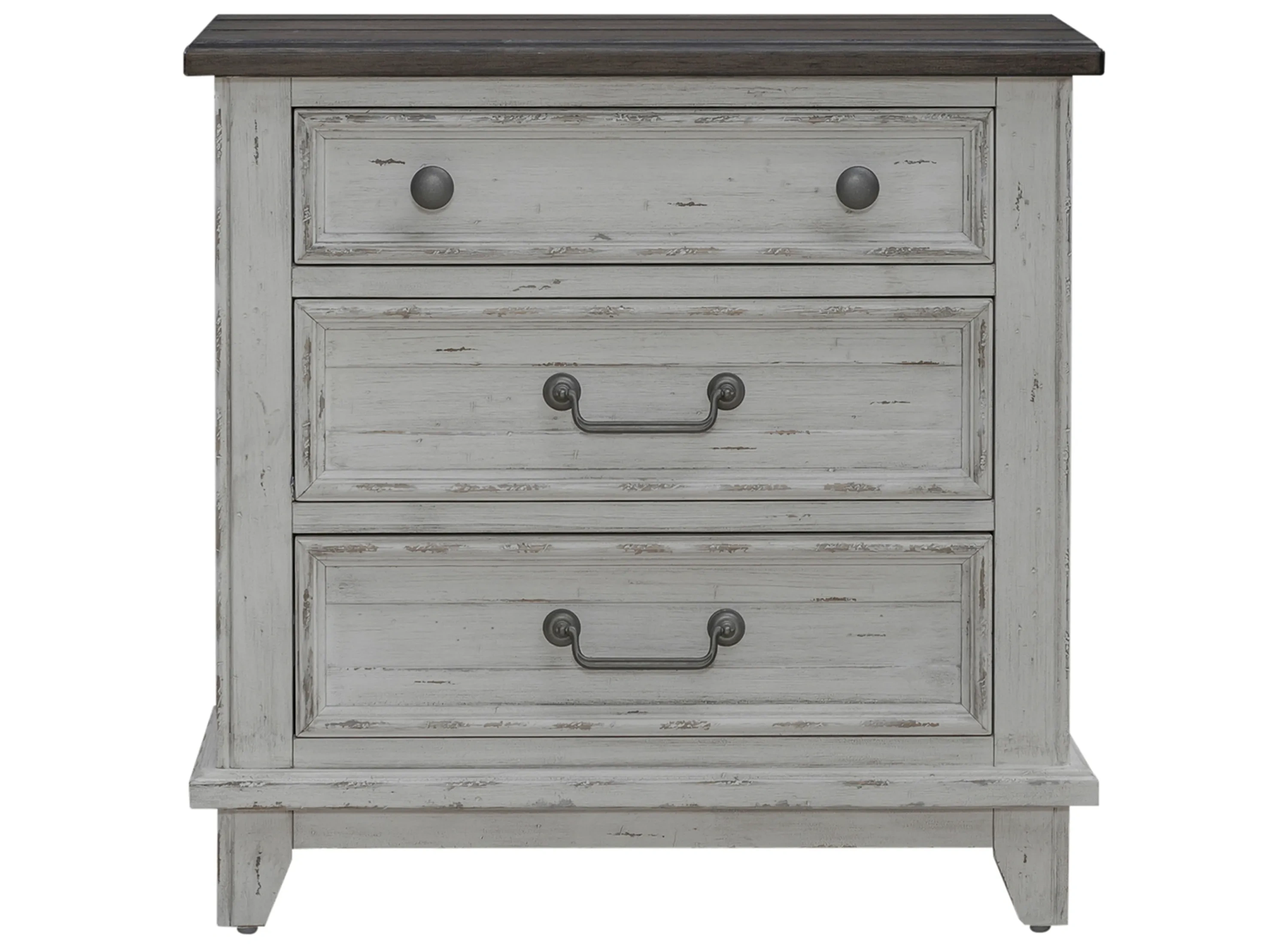 River Place Nightstand w/ Charging Station | Raymour & Flanigan