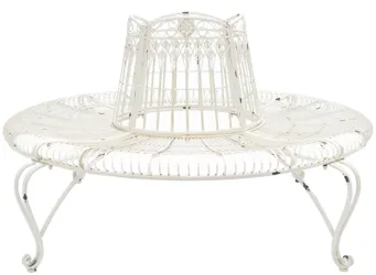 Reslor Outdoor Wrought Iron Tree Bench  Product_Grid_Image