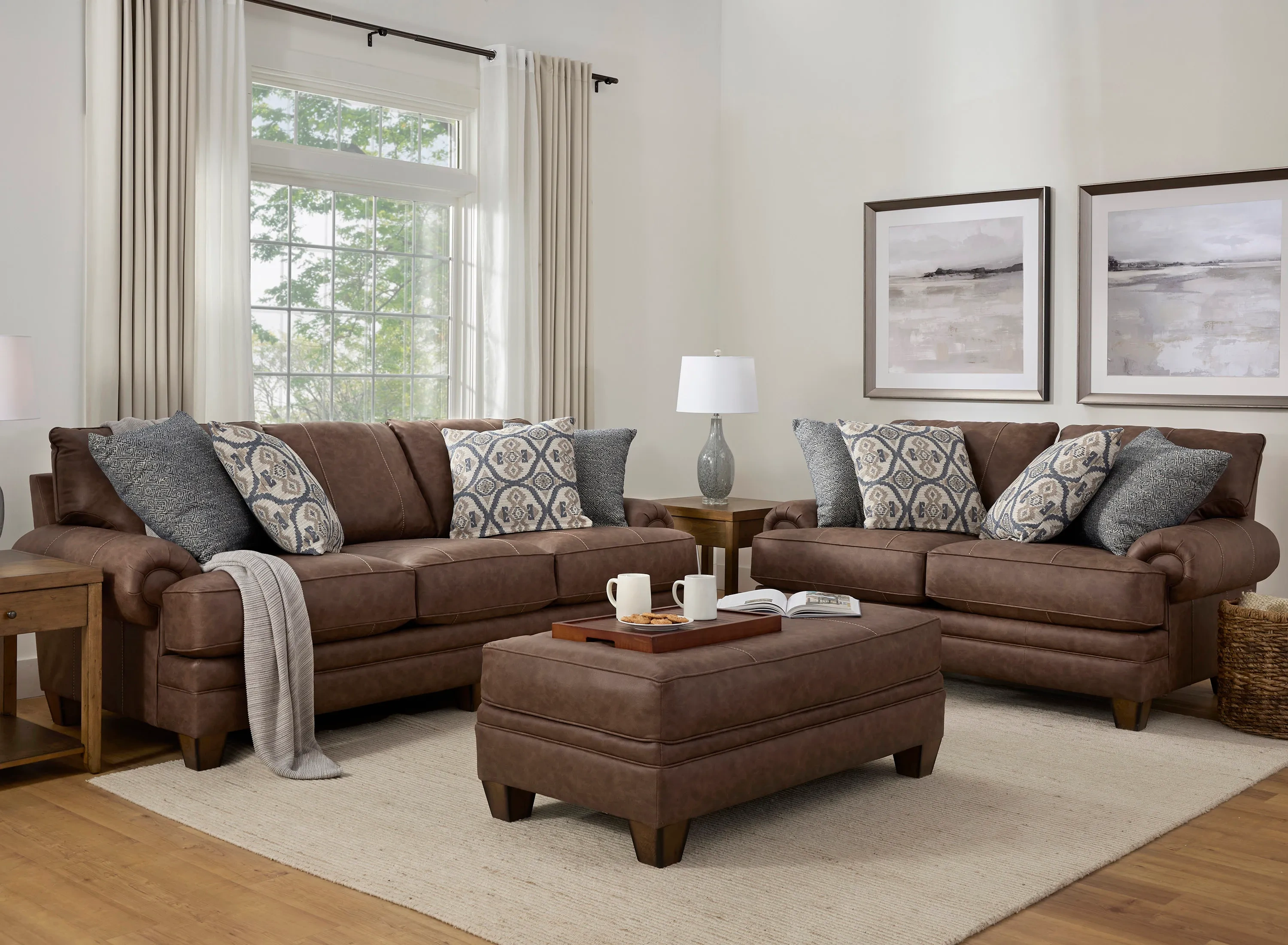 Boswell Living Room Set | Raymour & Flanigan