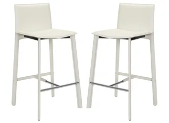 Michelle Bar Stool - Set of 2 White Product_Grid_Image