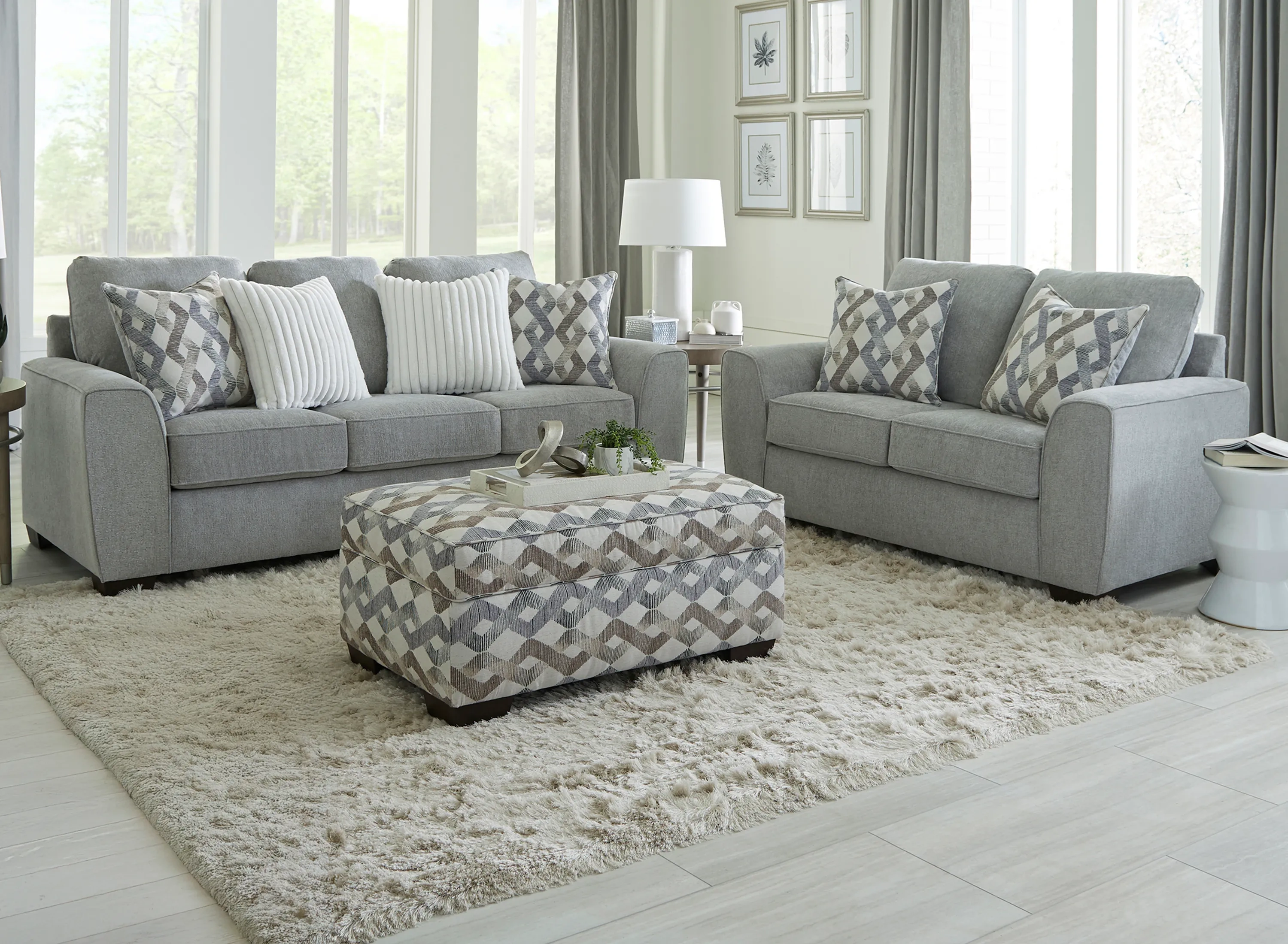Damien Living Room Set | Raymour & Flanigan