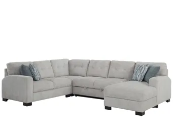 Pierce 3-pc. Sectional w/ Pop Up Sleeper