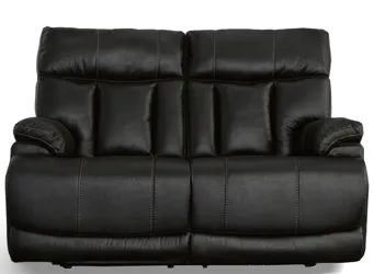 Clive Leather Power Recliner with Power Headrest and Lumbar