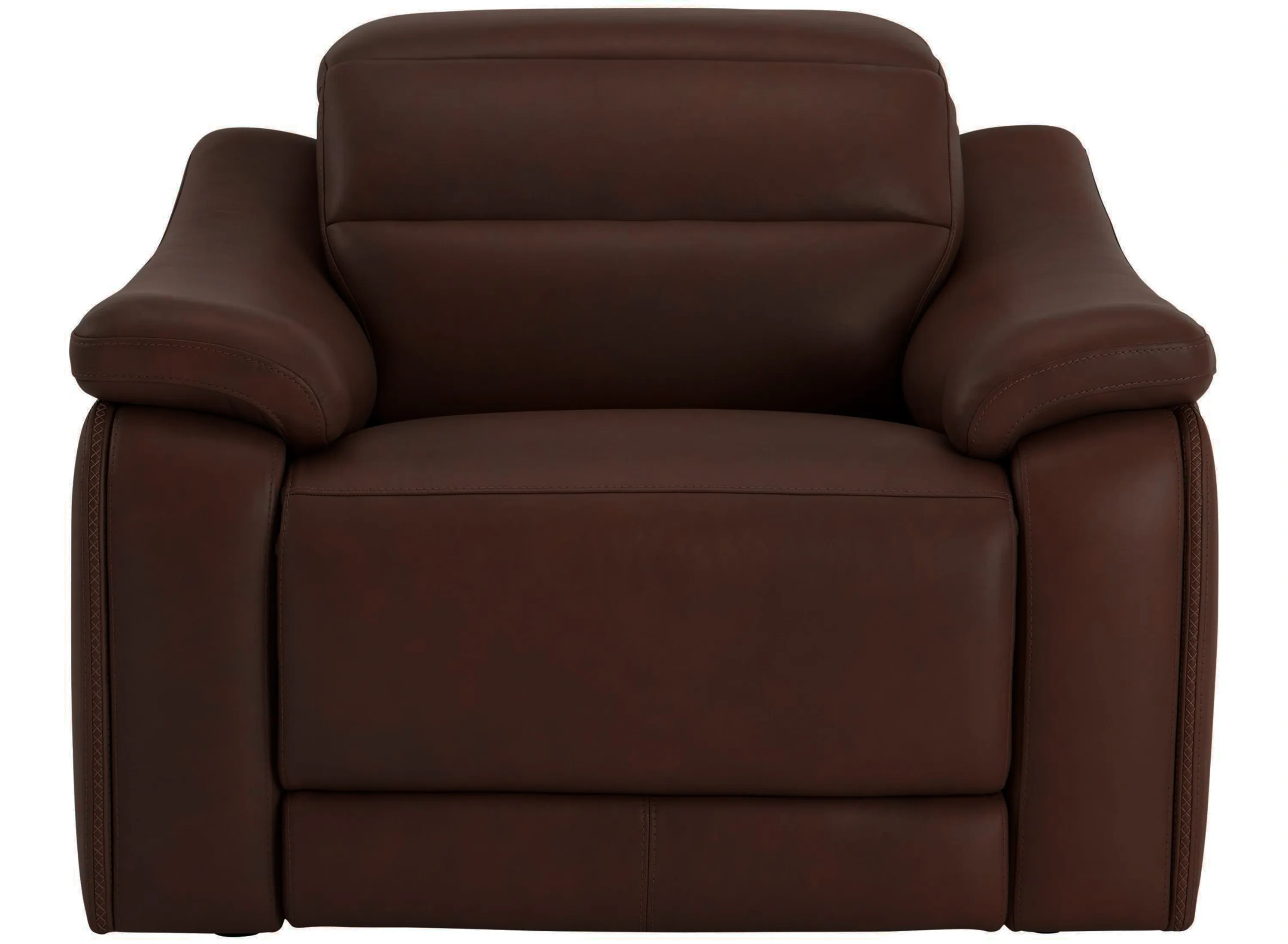 Tucker Triple Power Leather Recliner | Raymour & Flanigan