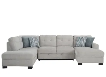 Pierce 3-pc. Sectional w/ Pop Up Sleeper