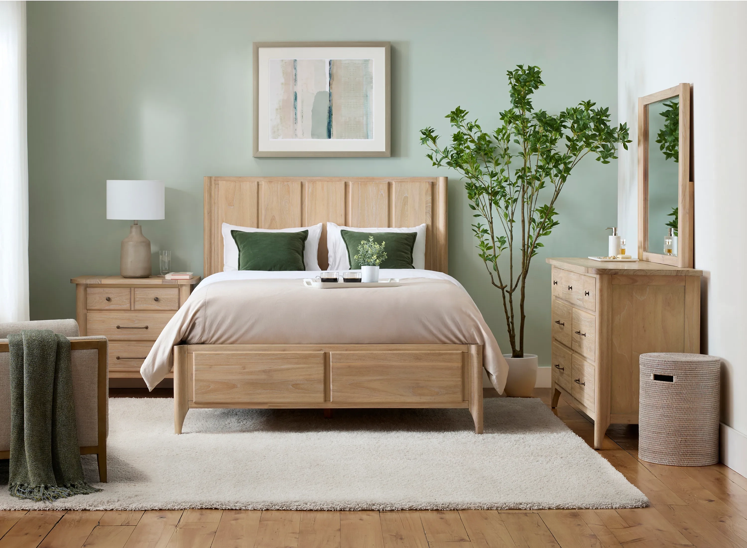 Savannah 4pc. Bedroom Panel Set | Raymour & Flanigan