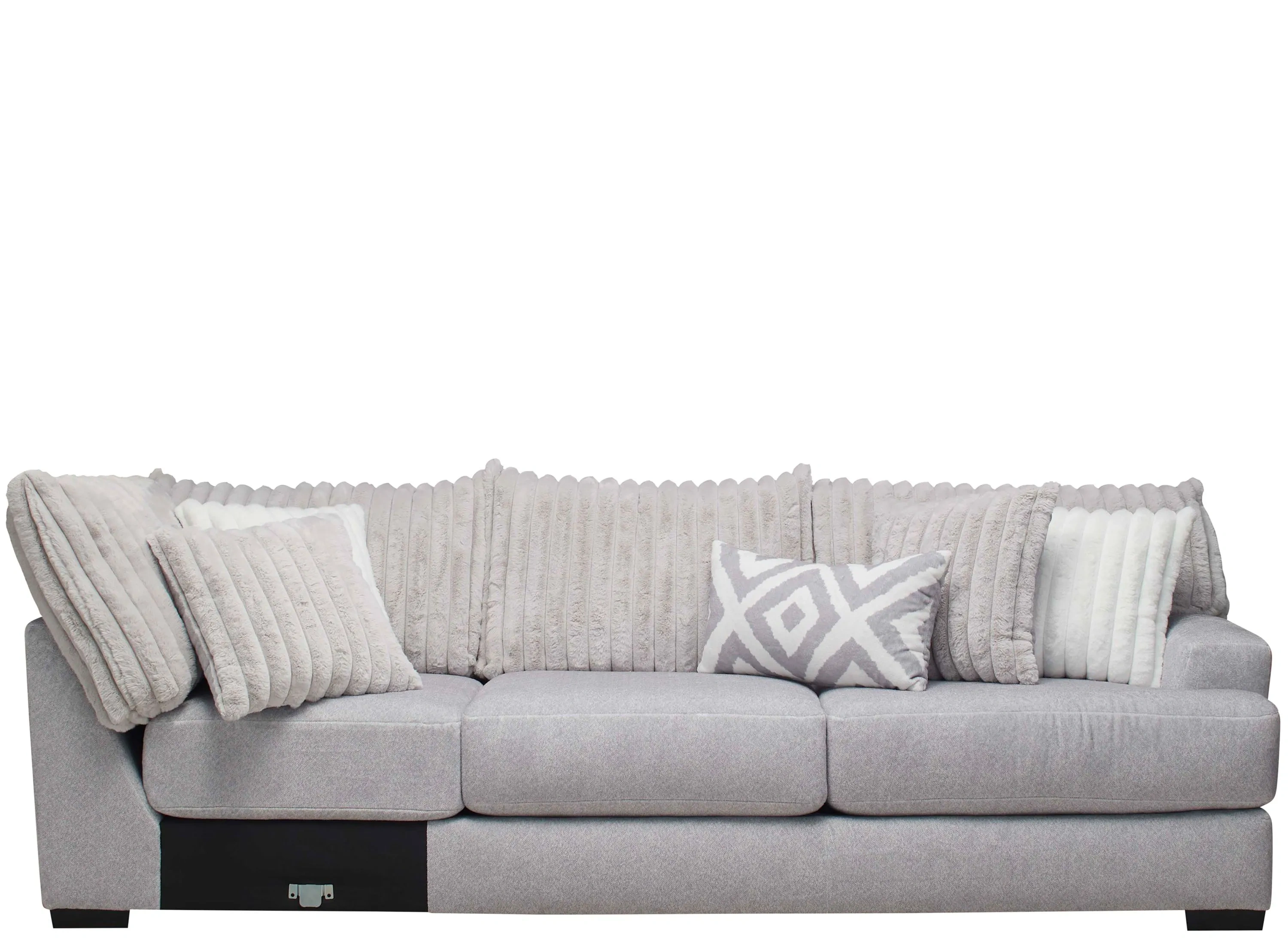 そふぁ Mondo Right Arm Facing Sofa w/Return | Raymour & Flanigan