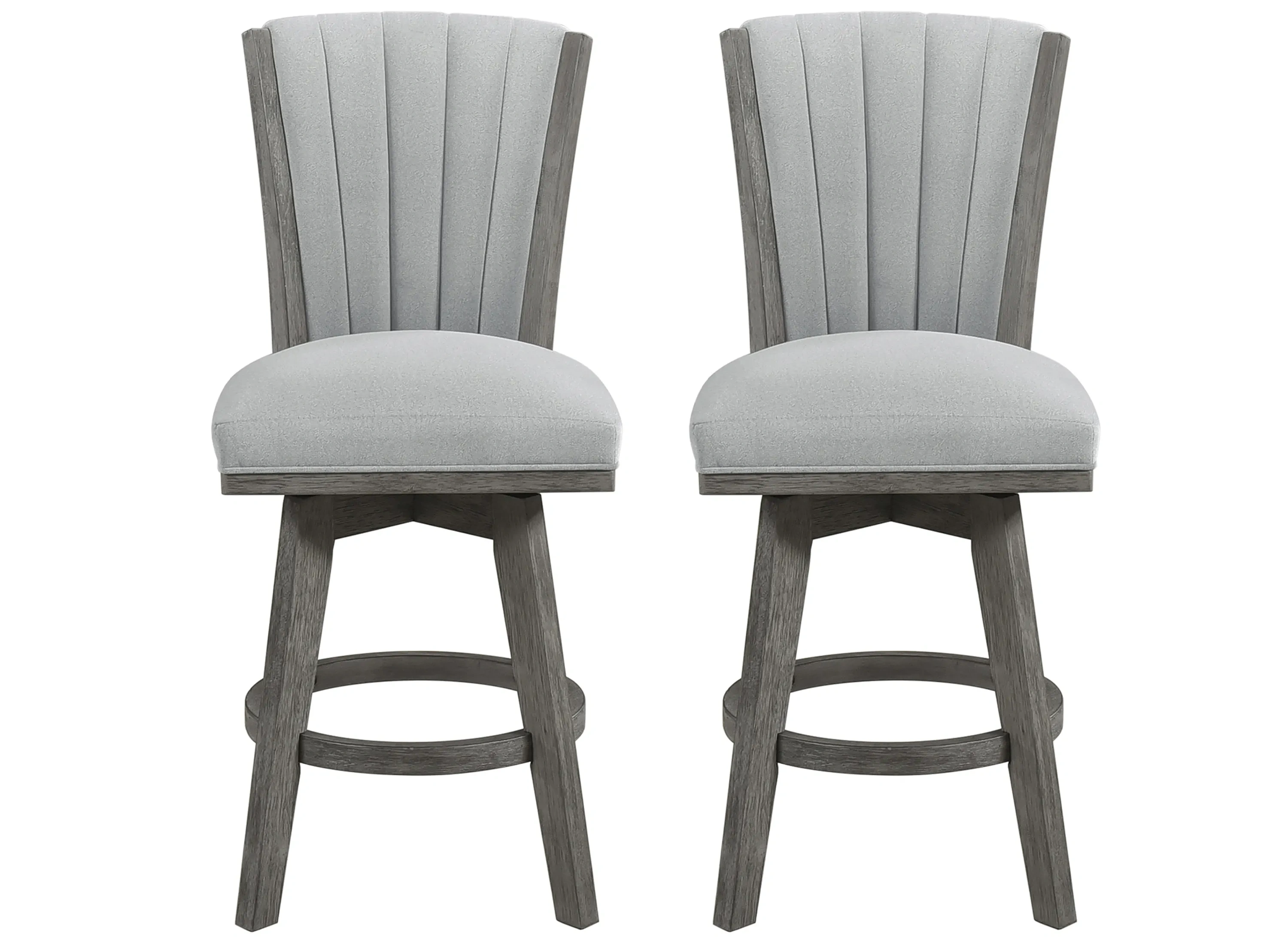 Ramsey Counter Height Swivel Stool Set of 2 | Raymour & Flanigan