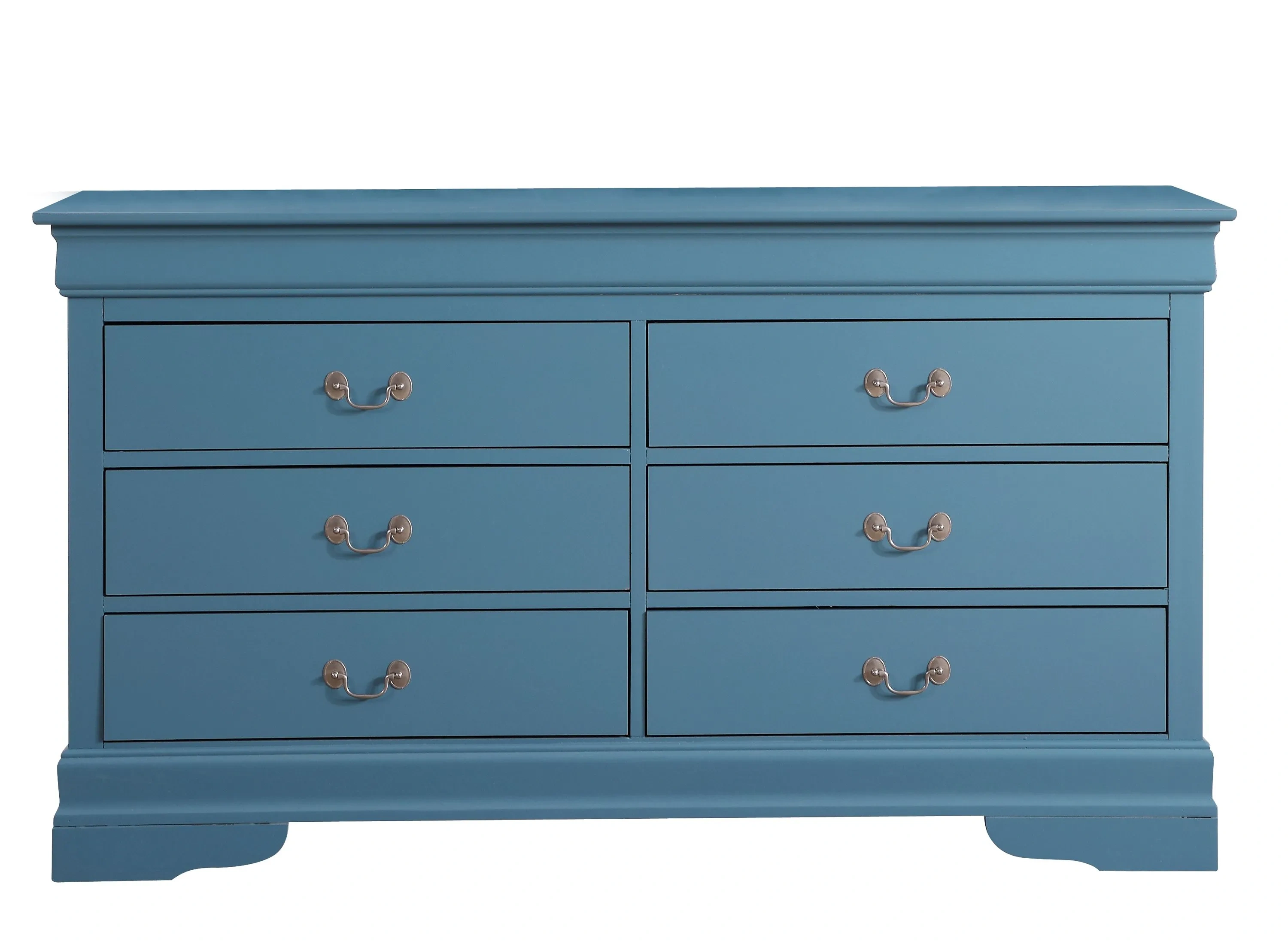 bright blue dresser 6-Drawer Lingerie Dresser | Maine Bunk Beds