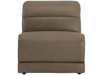 Tucker Triple Power Leather Recliner | Raymour & Flanigan