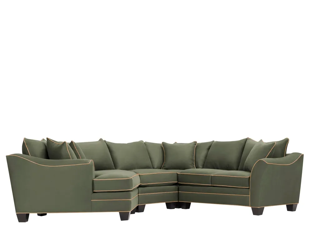 Foresthill 4-pc. Left Hand Cuddler Sectional Sofa | Raymour & Flanigan
