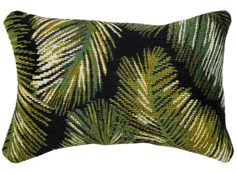 Marina Circles Indoor/Outdoor Pillow