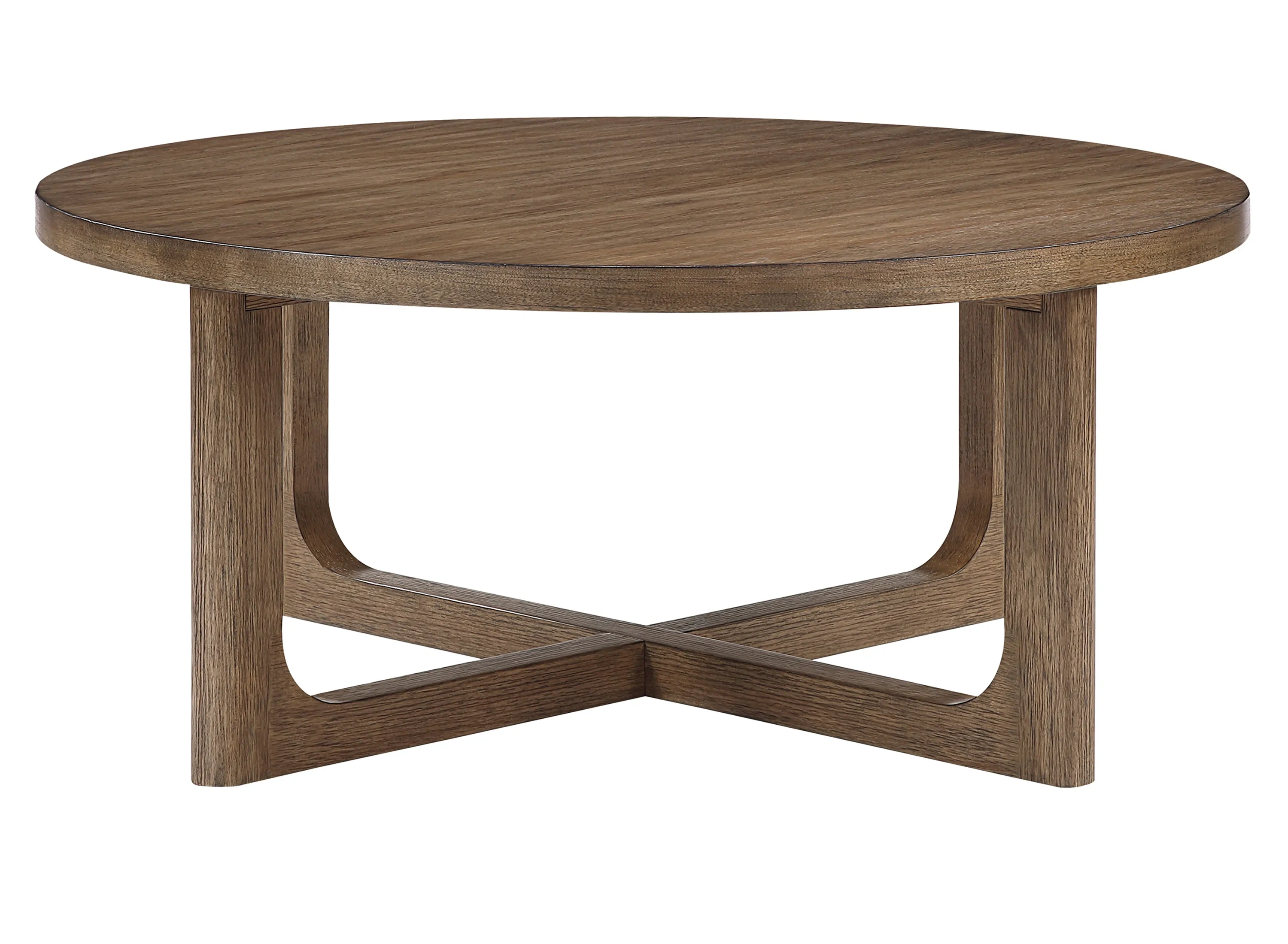 Almond Round Cocktail Table | Raymour & Flanigan