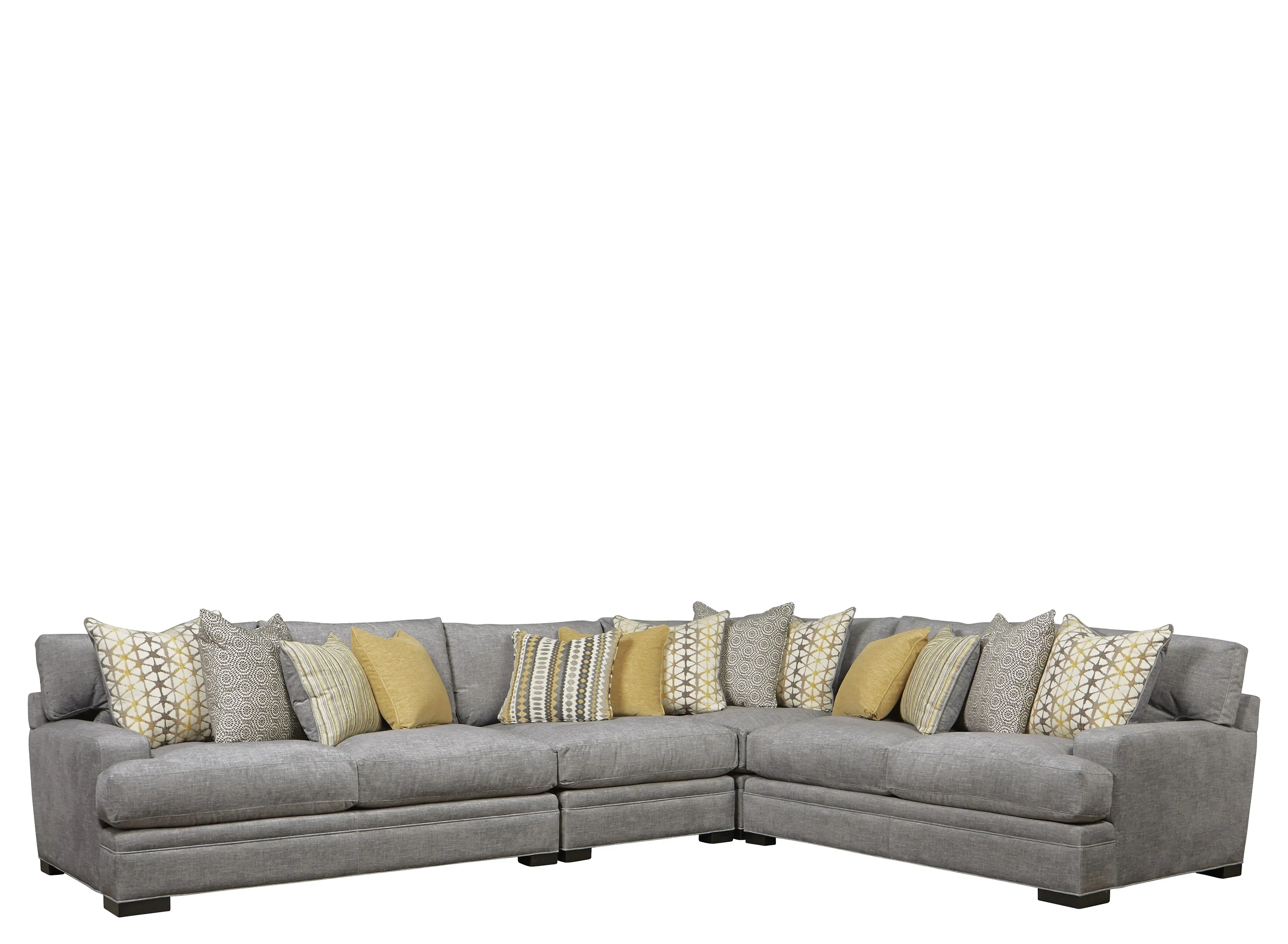 Bayside 4-pc. Microfiber Sectional| Raymour & Flanigan | Raymour